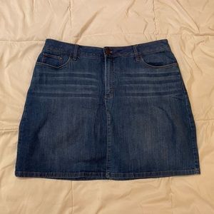 Denim skirt, medium wash, Croft & Barrow
